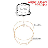 Beach Imitation Pearl Leg Ring Body Necklace - Jewelry de Corner